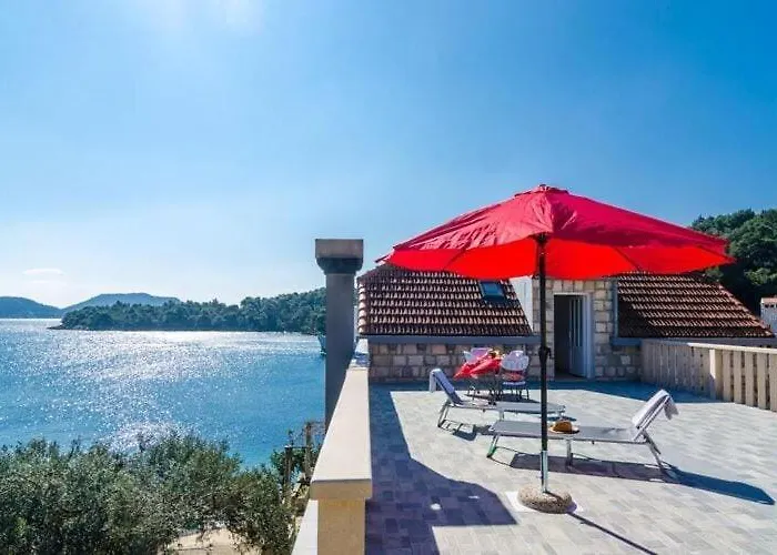 Tonka's Terrace - With Terrace And Sea View Apartament Sudurad